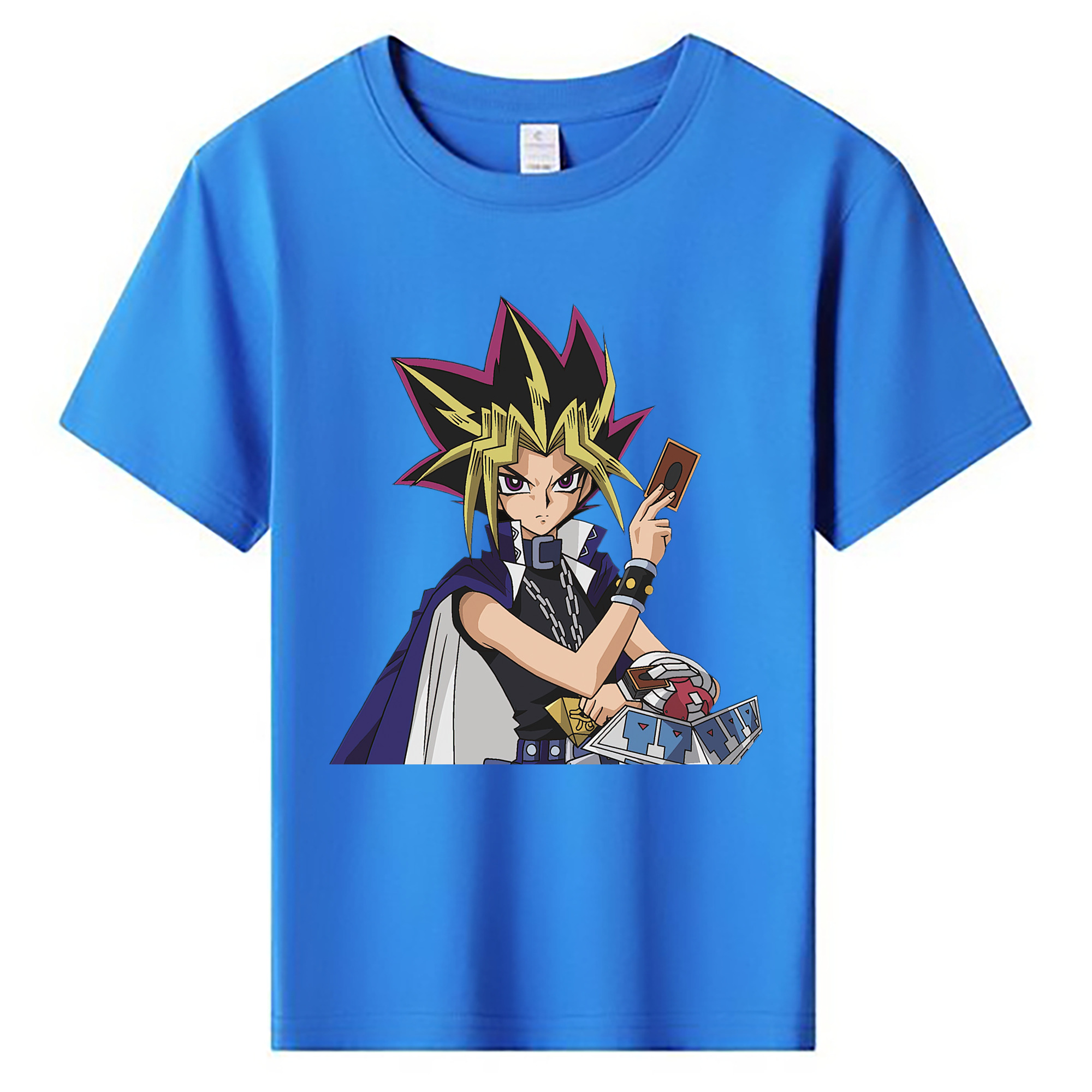 （画像用） 遊☆戯☆王 Yu-Gi-Oh! 綿100％キッズTシャツ（フロントプリント）